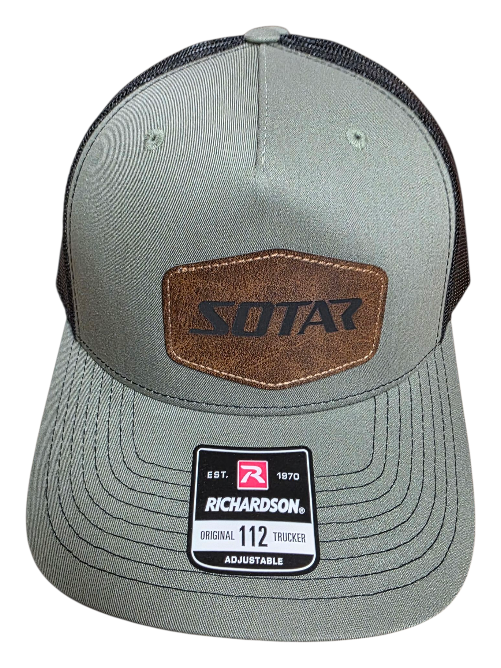 SOTAR Leather Patch Hat