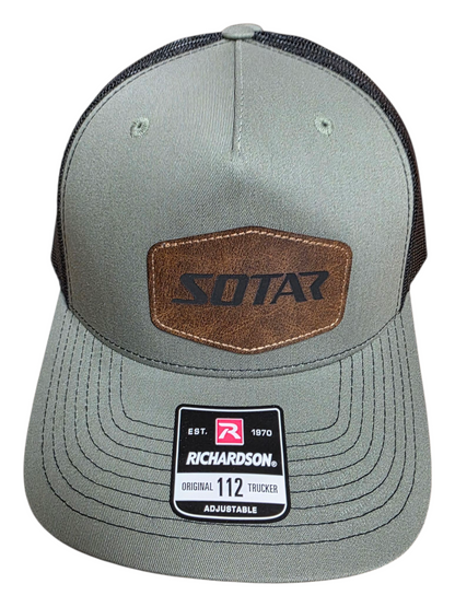 SOTAR Leather Patch Hat