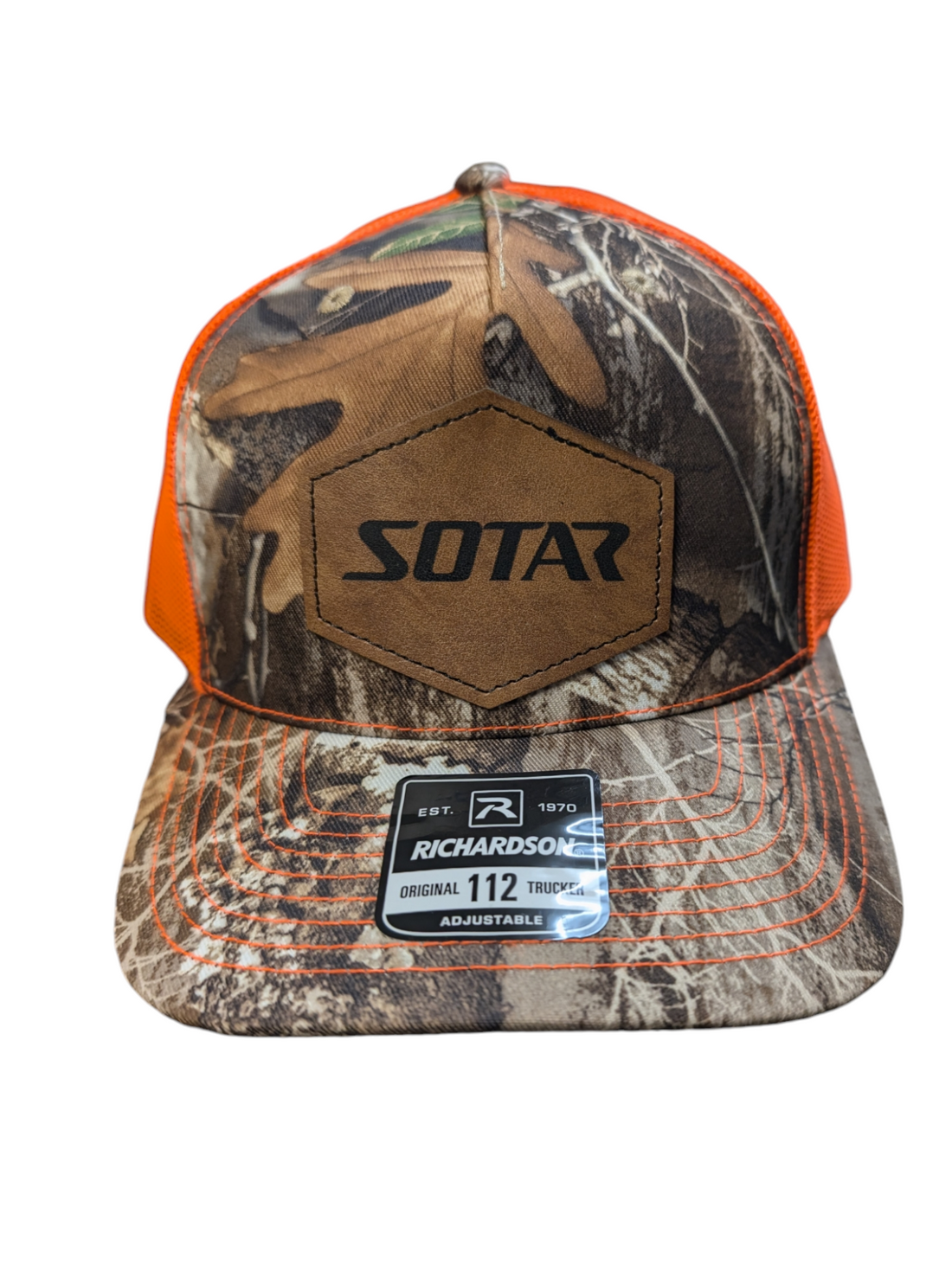 SOTAR Leather patch Hat