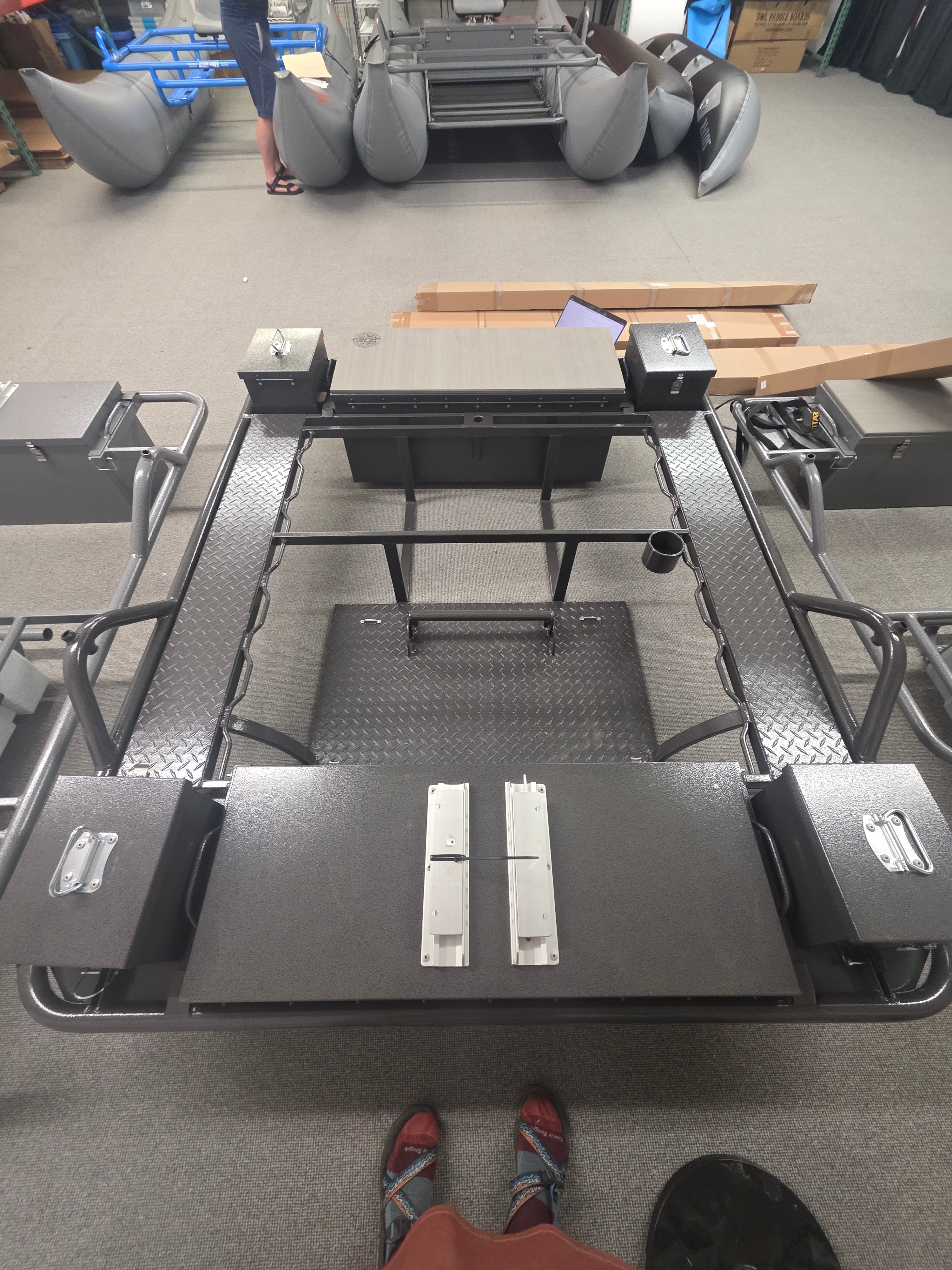 IN-STOCK - Explorer 3 Bay Raft Frame