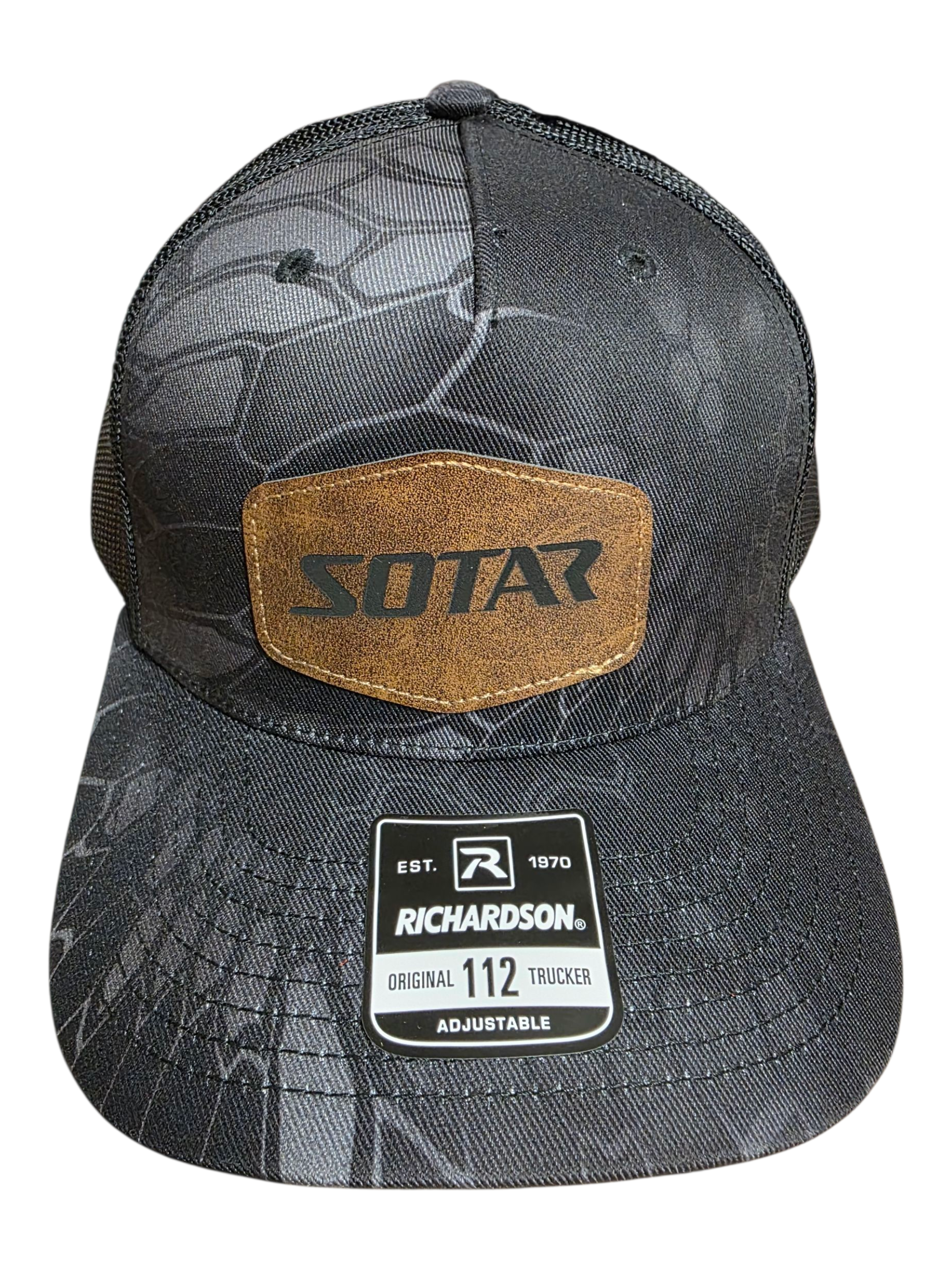 SOTAR Leather Patch Hat