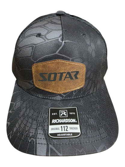 SOTAR Leather Patch Hat