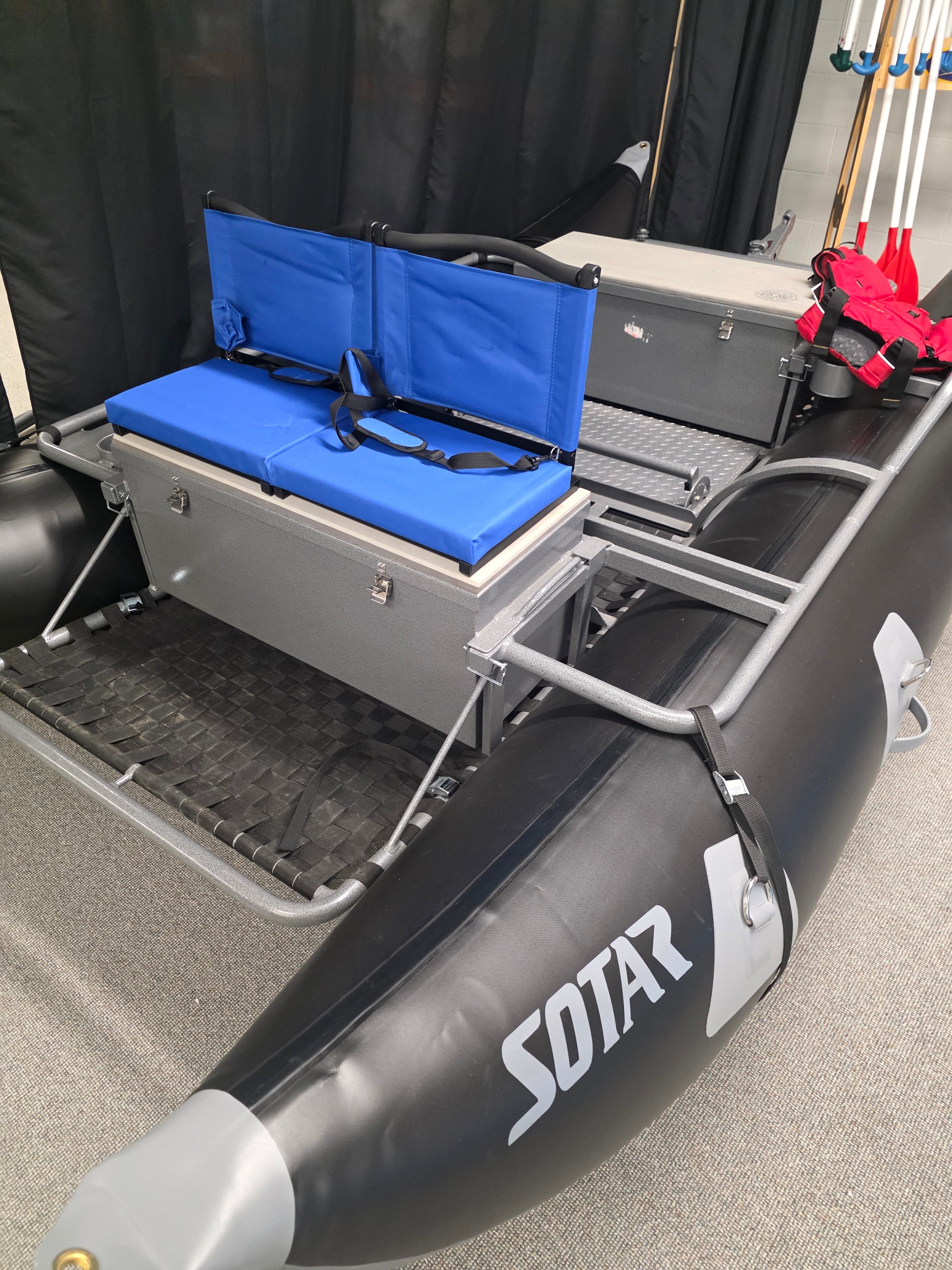 Stadium Seats with Back Support and Thick Cushion Bleacher Seats with Backs and Cushion Wide, Stadium Chairs Include Shoulder Strap and Pocket