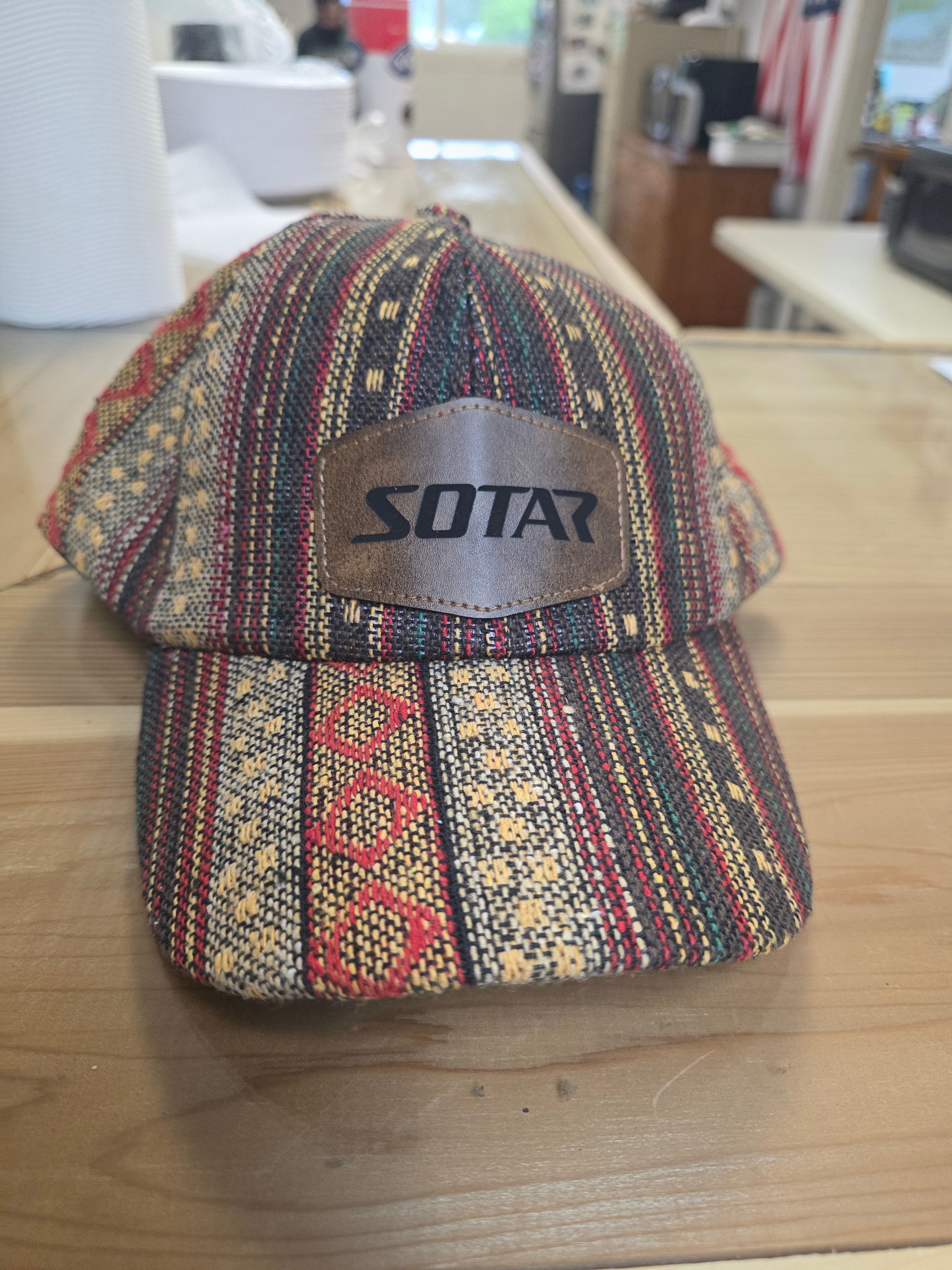 SOTAR Boho Hat with Leather Patch