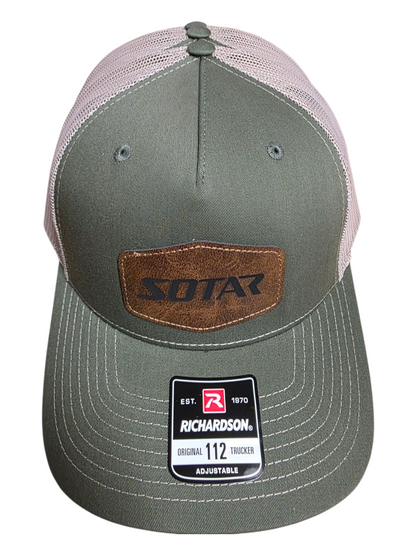 SOTAR Leather Patch Hat