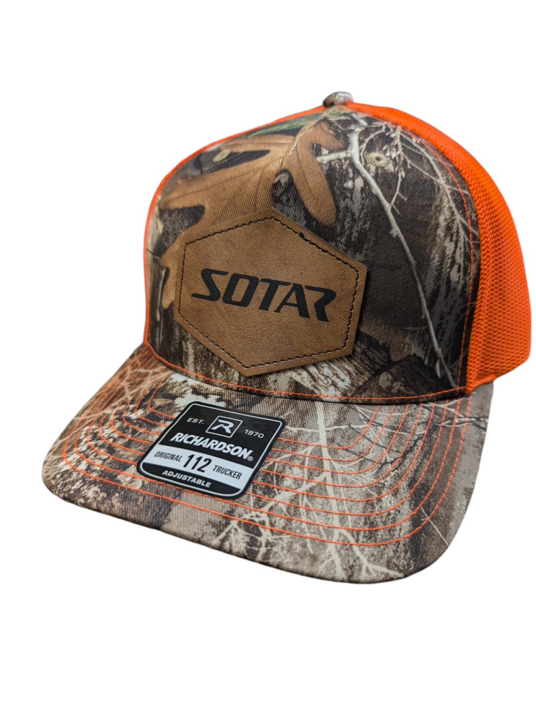 SOTAR Leather patch Hat