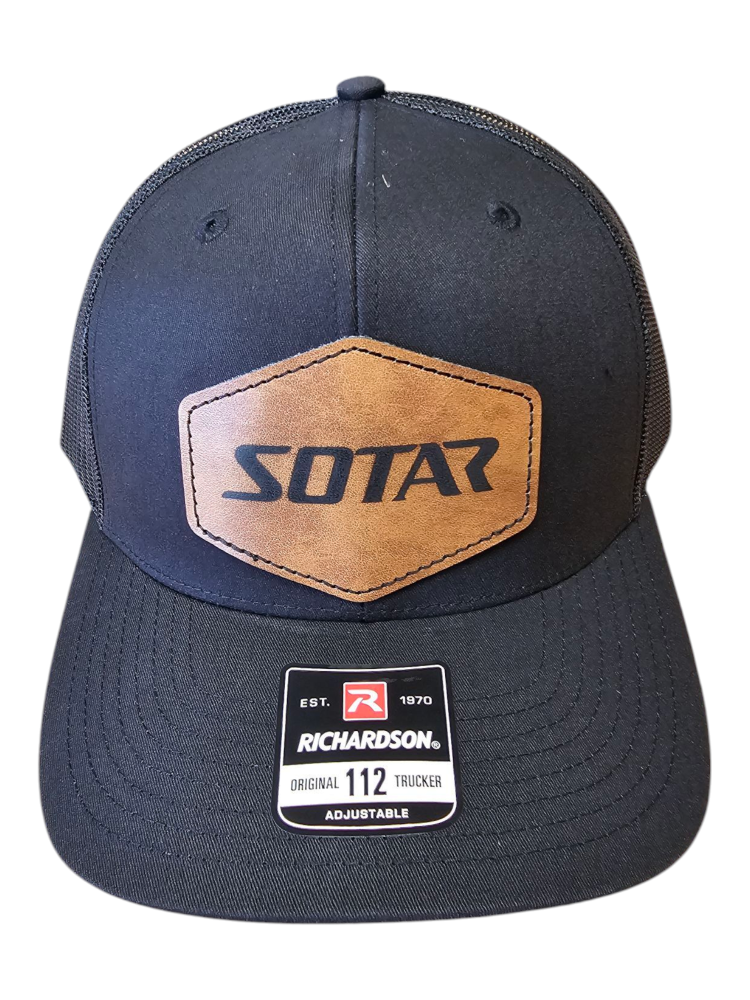 SOTAR Leather Patch Hat