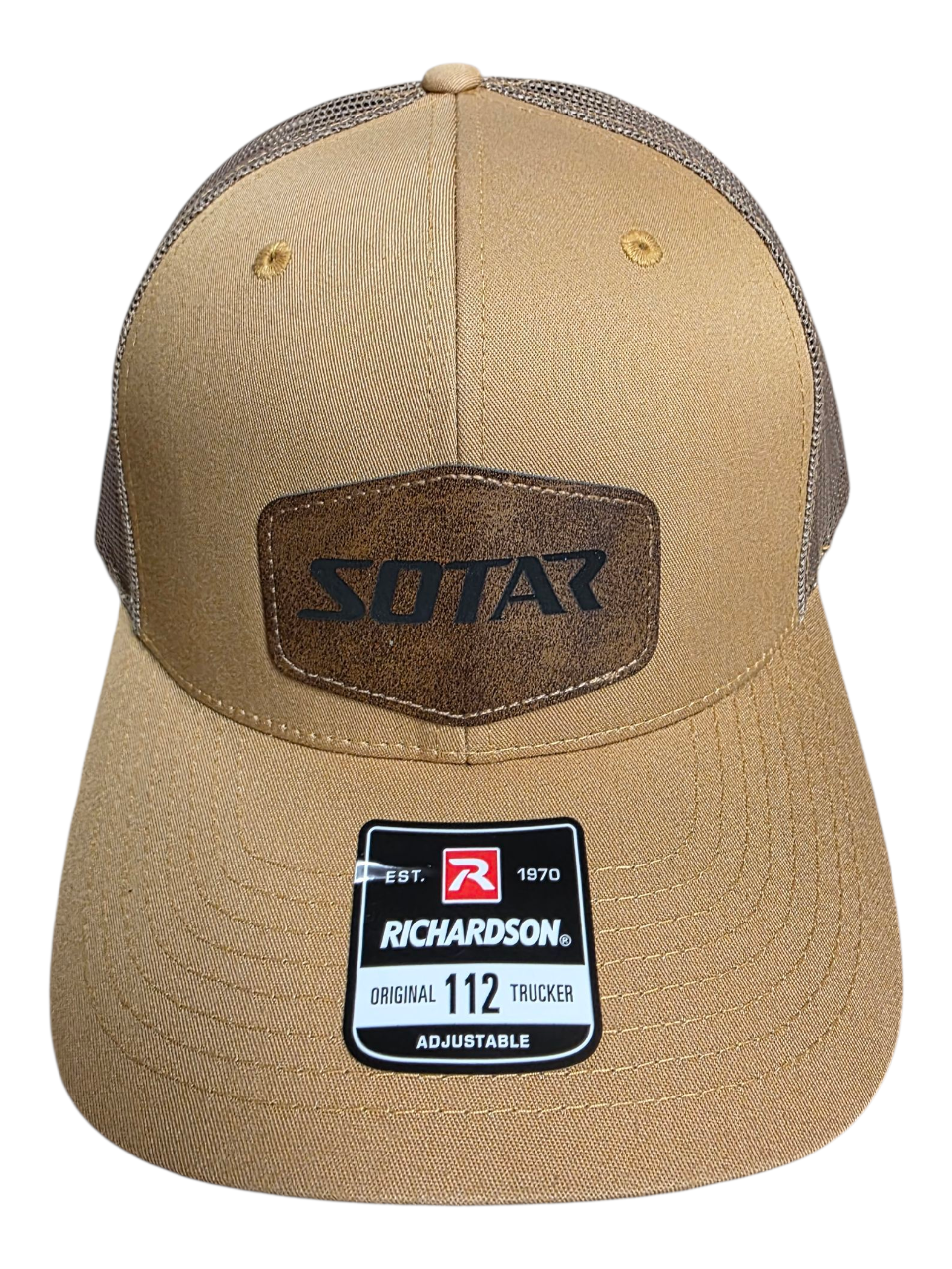 SOTAR Leather Patch Hat