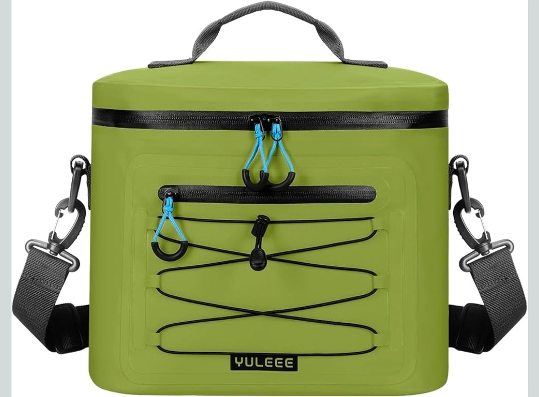 Cooler Bag, 7/16/30 Can Soft Sided Small Portable Insulated Cooling Pack, Everyday Lunch Cooler, Leakproof Ice Chest for Beach, Camping, Travel, Picnic