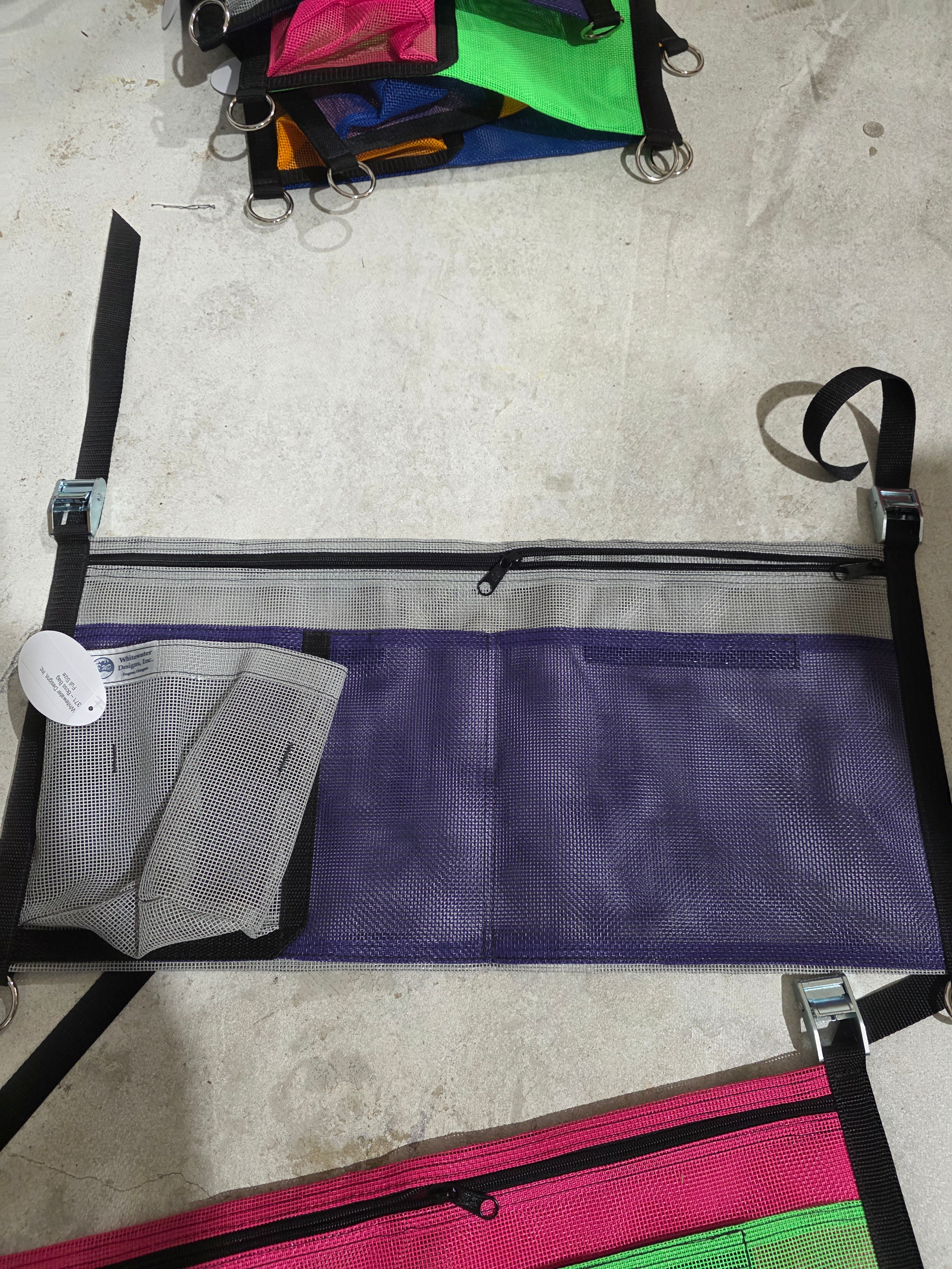 Whitewater Designs - Stash Pocket and Cup Holder Mesh Bag