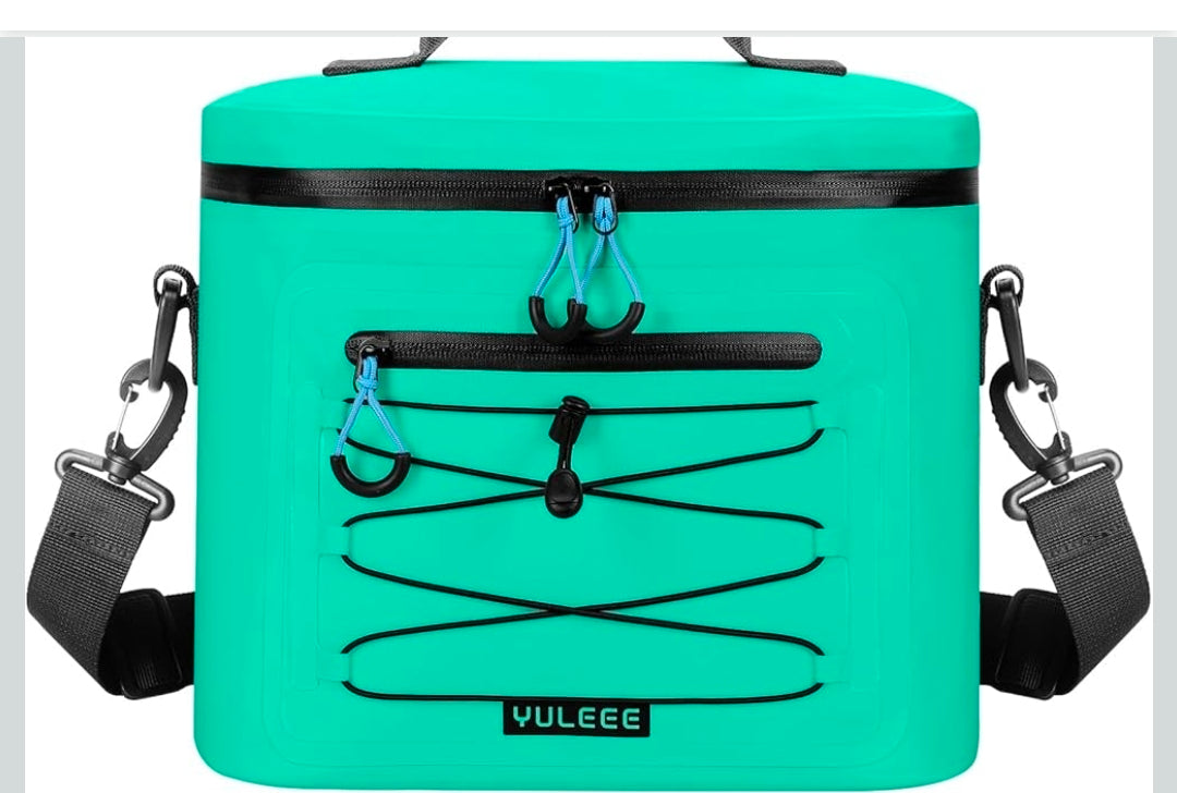 Cooler Bag, 7/16/30 Can Soft Sided Small Portable Insulated Cooling Pack, Everyday Lunch Cooler, Leakproof Ice Chest for Beach, Camping, Travel, Picnic