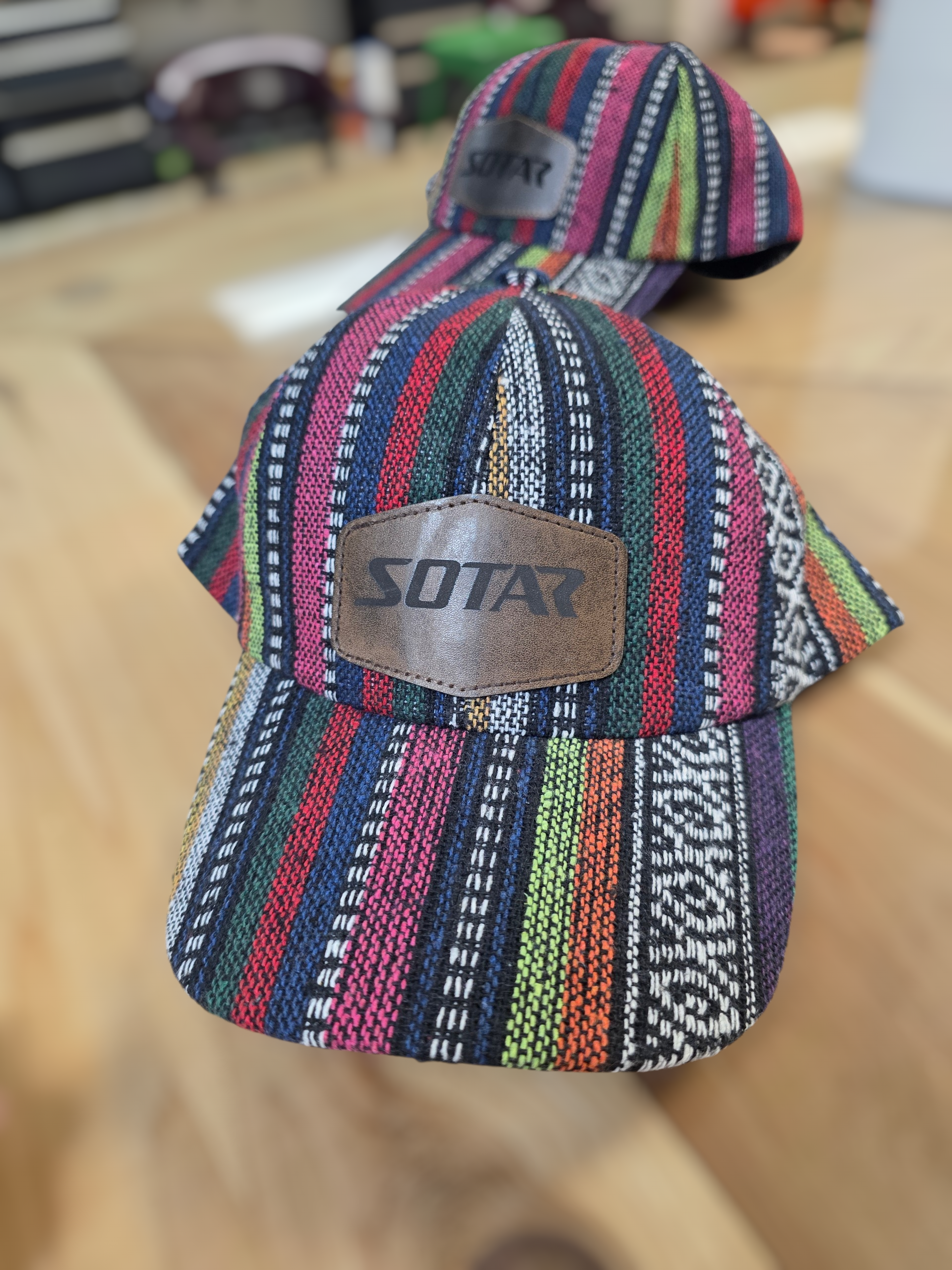 SOTAR Boho Hat with Leather Patch