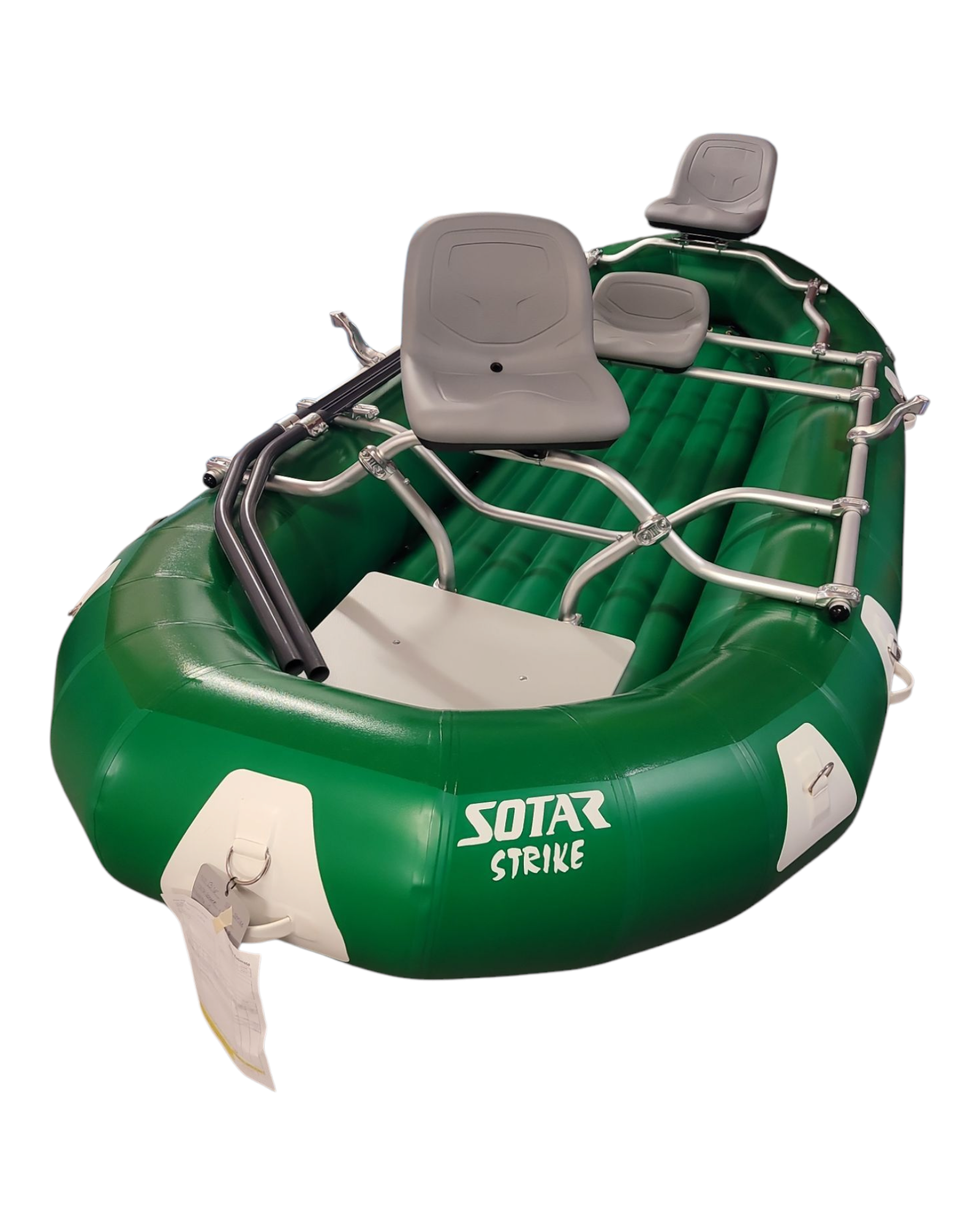 NRS Raft Fishing Frame - 60" x 72" - w/ front casting platform & dodger stern seat mount