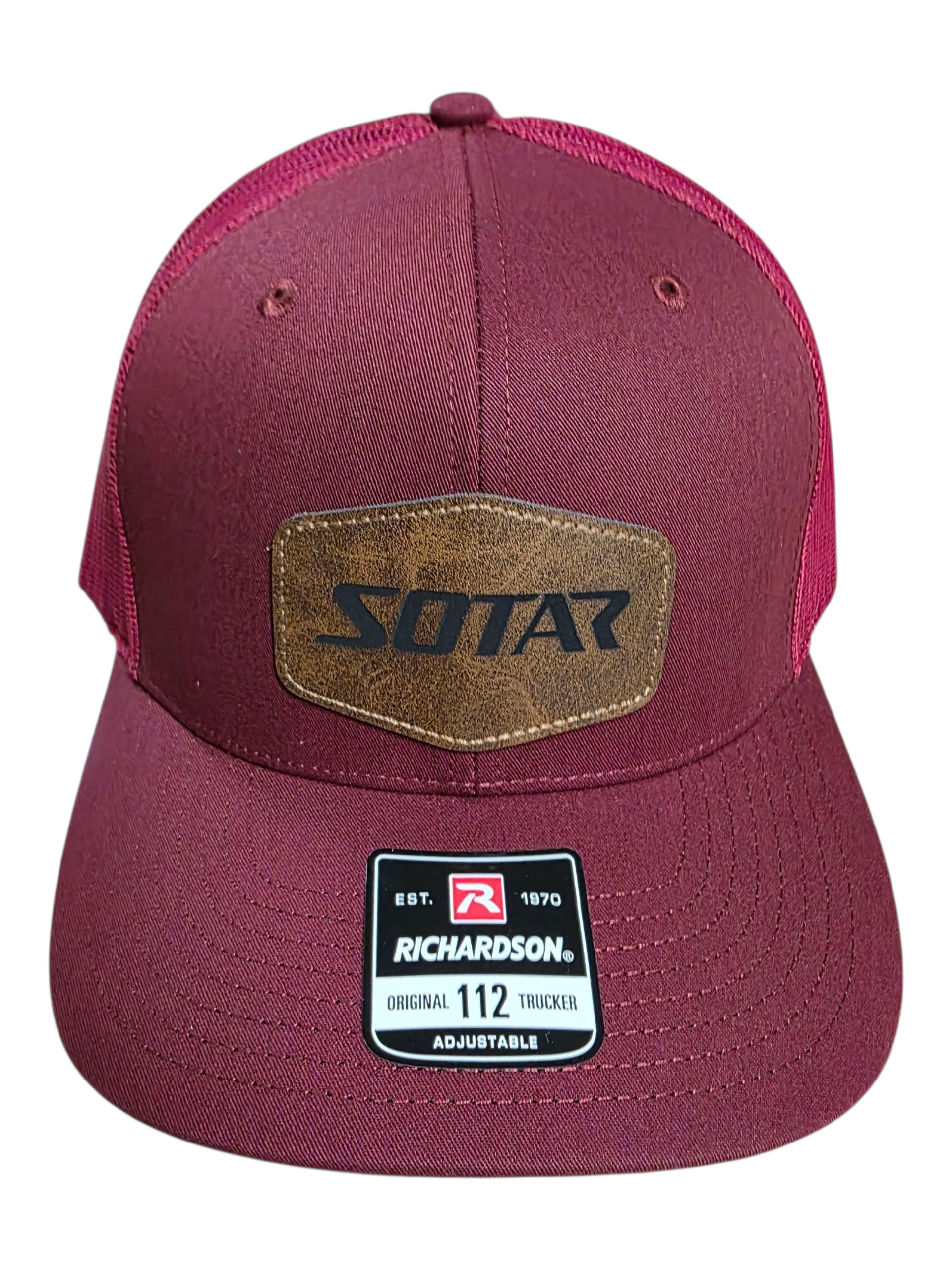 SOTAR Leather Patch Hat