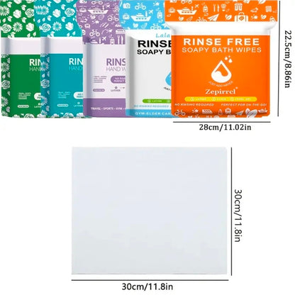 Travel Bathing and Hand  Wipes