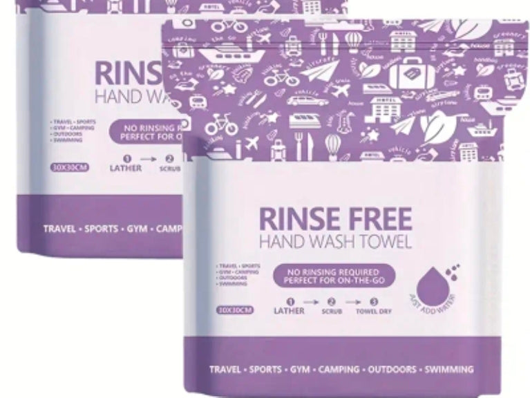 Travel Bathing and Hand  Wipes