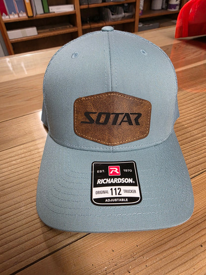 SOTAR Leather Patch Hat