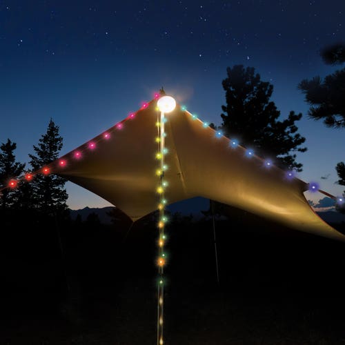 NiteIze - Radiant Starlit Rechargeable Lantern + string light