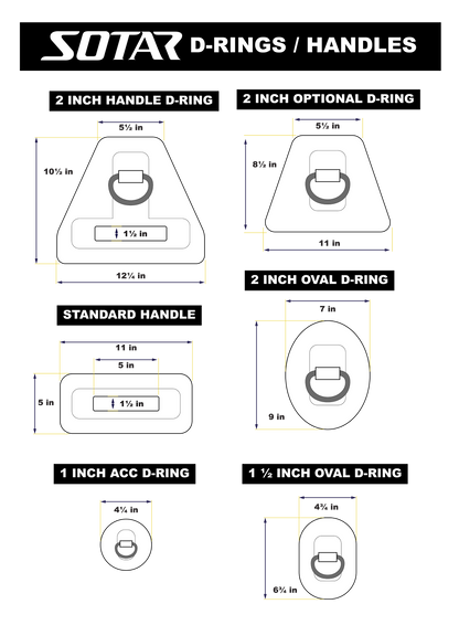 SOTAR HANDLE D-RING (HDR)