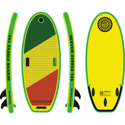 SOLra Inflatable River Surfboard