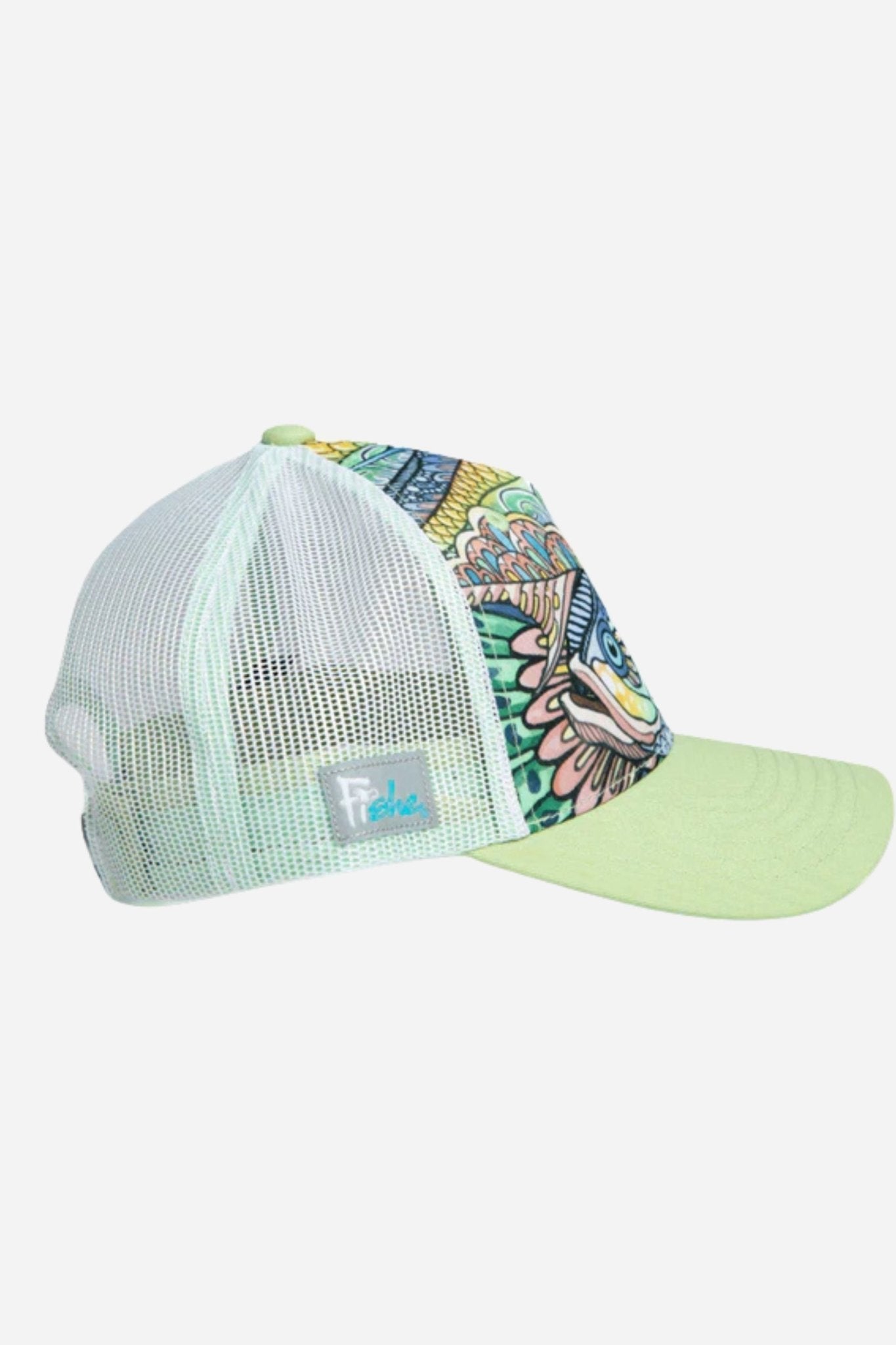 FISHE Tropical Tarpon Abstract Trucker Hat