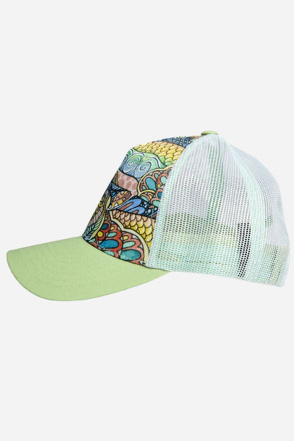 FISHE Tropical Tarpon Abstract Trucker Hat