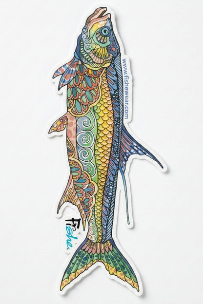 Tropical Tarpon Sticker
