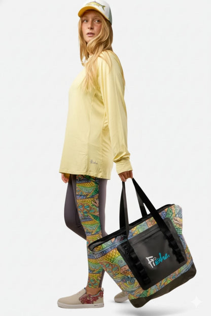 Fishe - Tropical Tarpon Wedge Tote Dry Bag