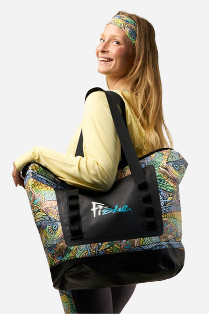 FISHE Tropical Tarpon Wedge Tote Dry Bag