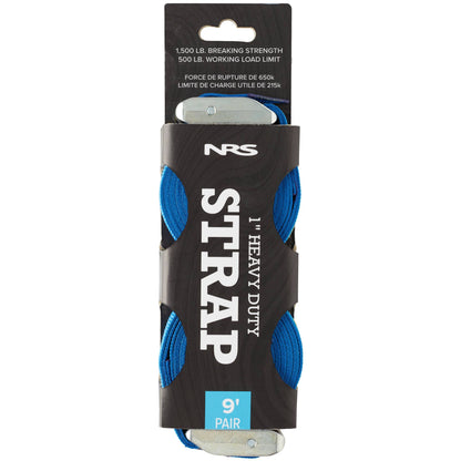 NRS 1" HD Tie-Down Straps (pairs)-Straps-NRS-Pair-Iconic Blue-9'-SOTAR