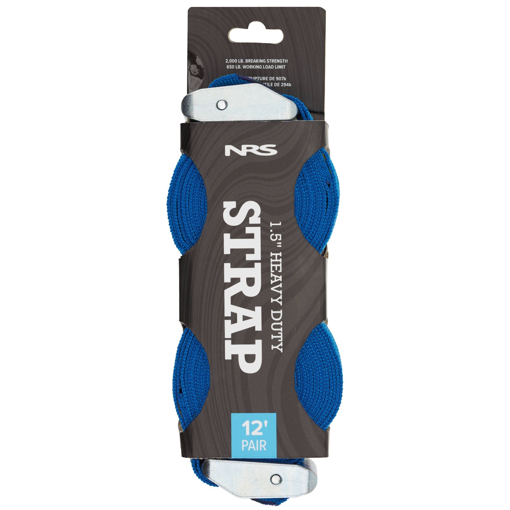 NRS 1.5" HD Tie-Down Straps (pairs)-Straps-NRS-12' Pair-SOTAR