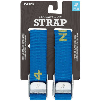 NRS 1.5" HD Tie-Down Straps (pairs)-Straps-NRS-4' Pair-SOTAR