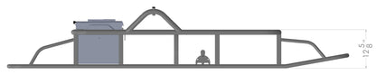 Predator 2 Bay Cat Frame-Cat Frames-sotar-SOTAR