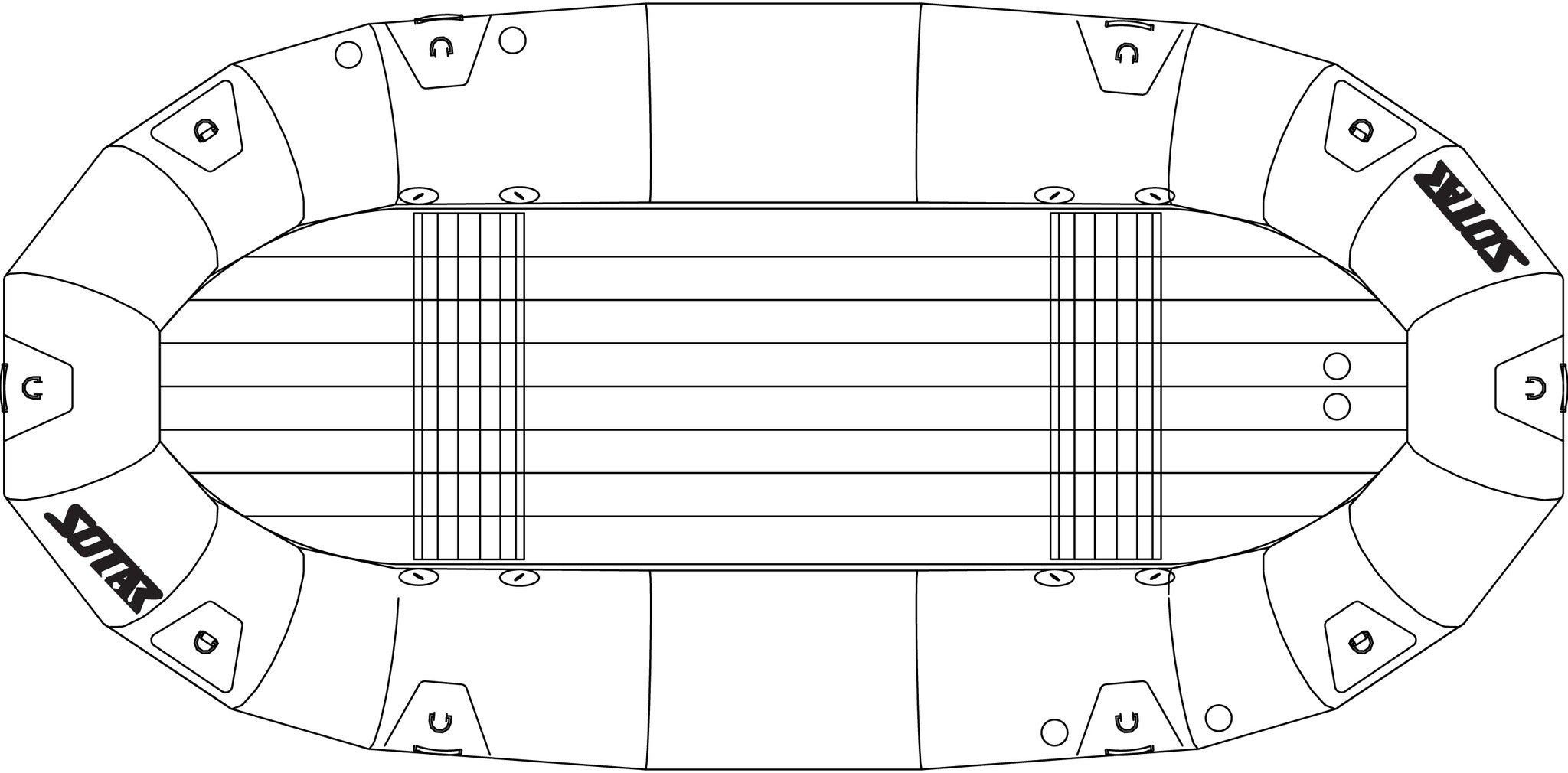 SOTAR SL 10' Liquid Raft